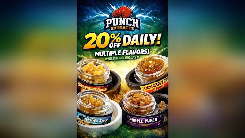 iLYFTED - Sylmar 20% OFF Punch Extracts – While Supplies Last
