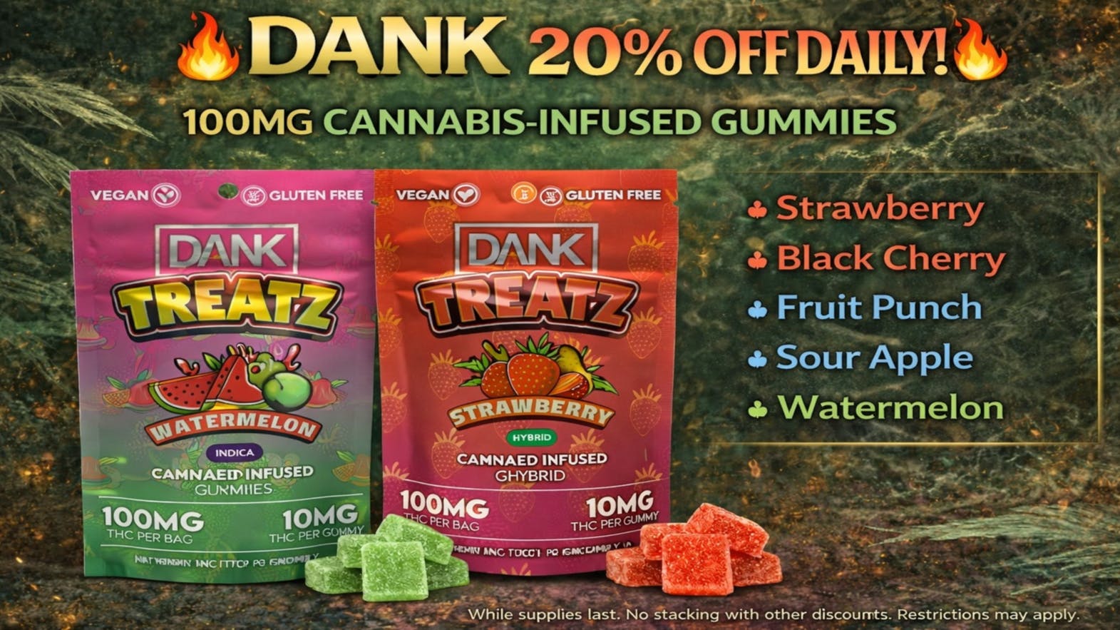 iLYFTED - Panorama City / Sylmar / Pacoima 🔥DANK 100MG GUMMIES - 20% OFF🔥