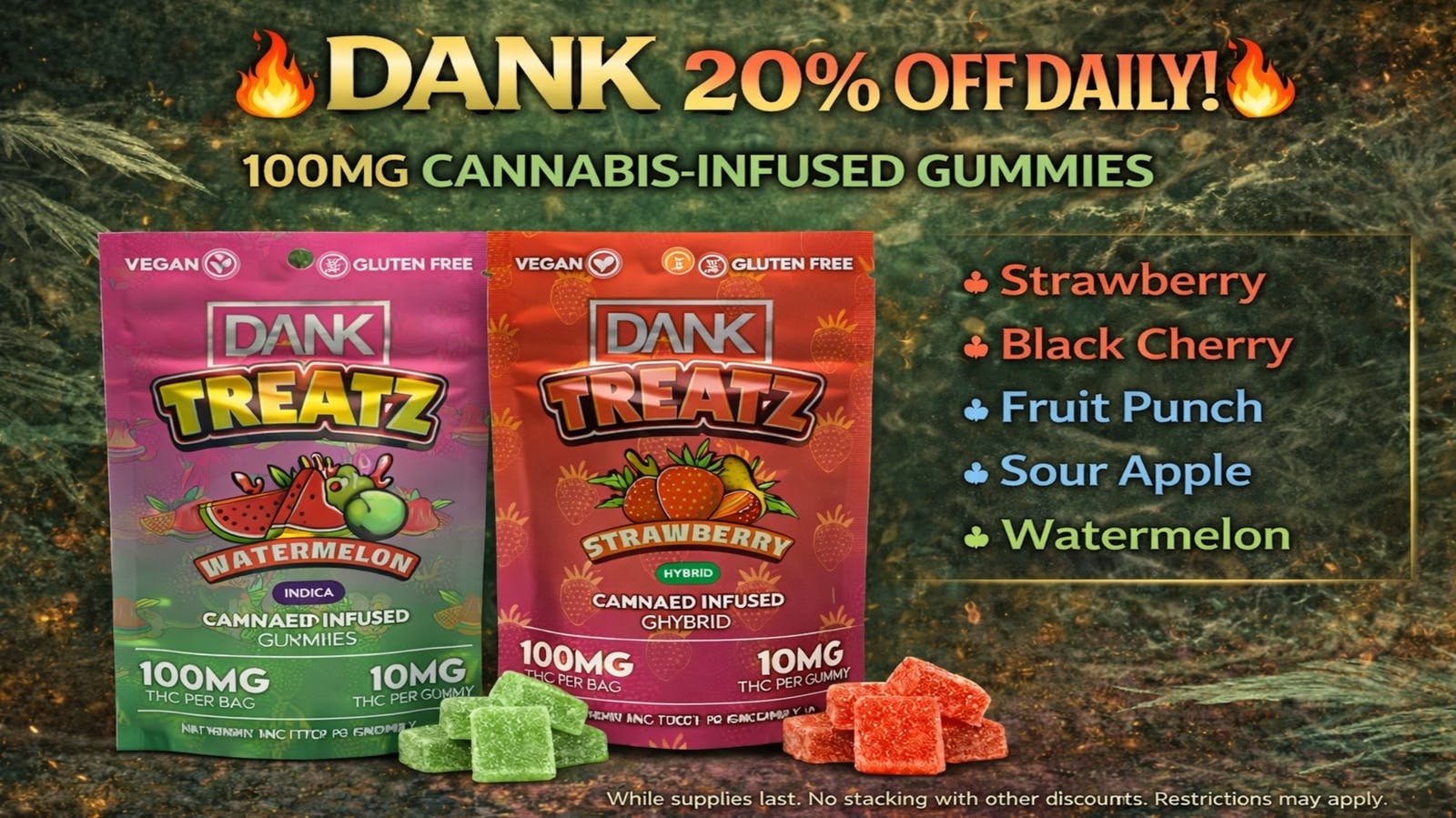 iLYFTED - Studio City / Sherman Oaks 🔥DANK 100MG GUMMIES - 20% OFF🔥