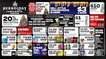 Herbology Cannabis Co. - Jefferson Ave - Recreational 💥DOOR BUSTIN' DEALS💥