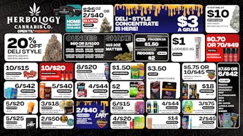 Herbology Cannabis Co. - Jefferson Ave - Recreational 💥DOOR BUSTIN' DEALS💥