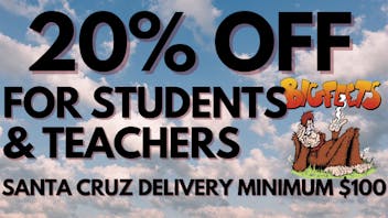 BigFeets formerly Curbstone Exchange 20% OFF FOR STUDENTS AND TEACHERS