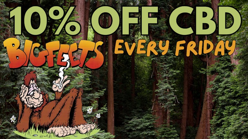 BigFeets formerly Curbstone Exchange CBD 10% off every Friday