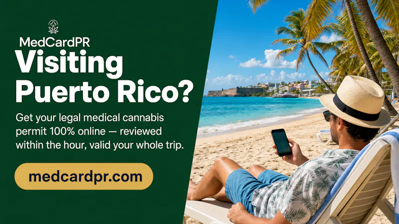 Punto Verde Medical Cannabis MedCardPR 🌴 PR Cannabis Card for Tourists