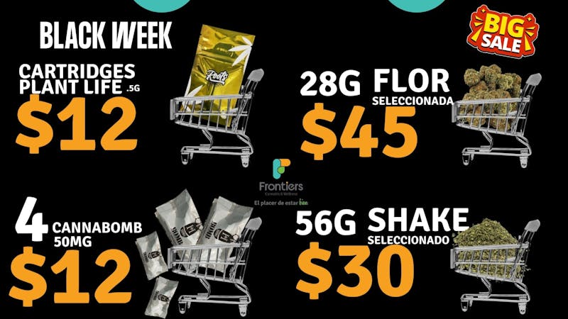 Frontiers Cannabis and Wellness - Humacao BLACK WEEK SALE EVENT