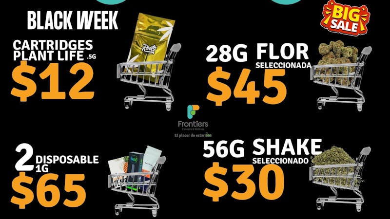 Frontiers Cannabis and Wellness - Patillas BLACK WEEKEND SALE EVENT