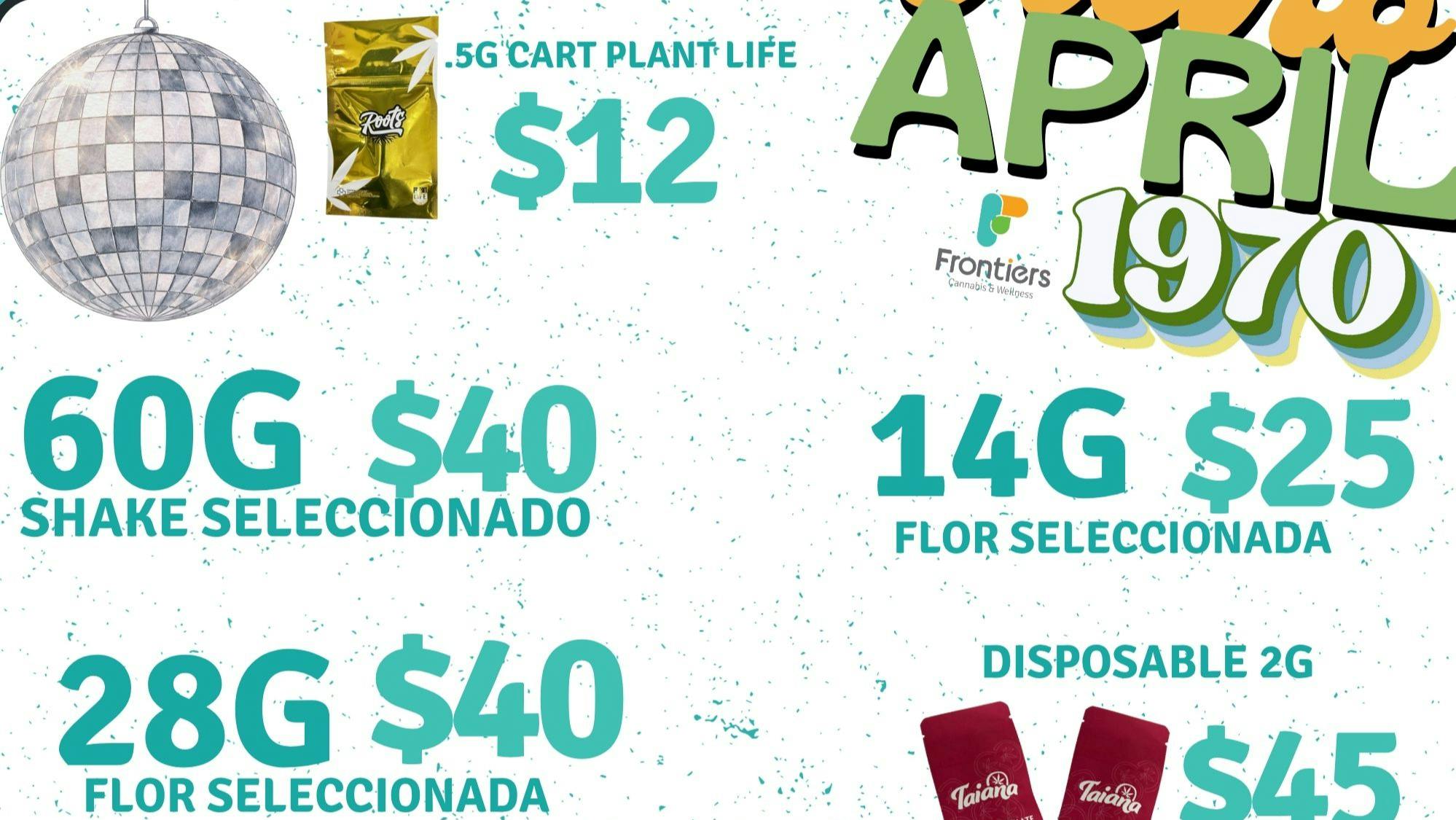 Frontiers Cannabis and Wellness - Carolina FRONTIERS RETRO APRIL