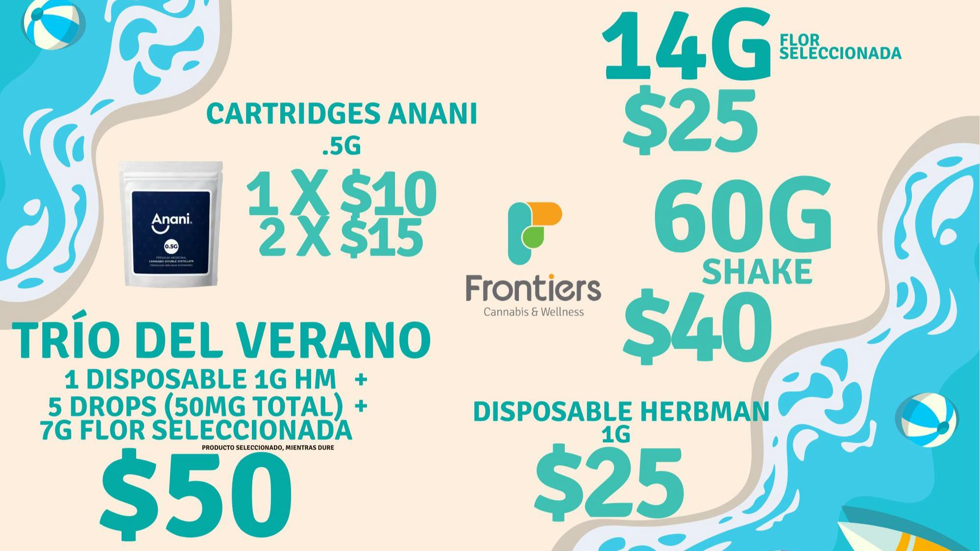 Frontiers Cannabis and Wellness - Carolina FERIADO EN FRONTIERS