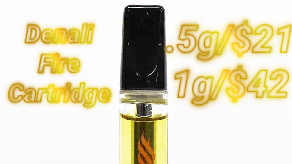 Bad Gramm3r Denali Fire Cartridges .5g - $21 / 1g - $42