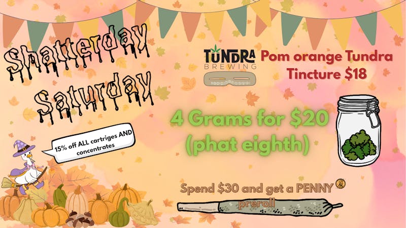 Nature’s ReLeaf Spend $30 and get a penny pre-roll!!!!