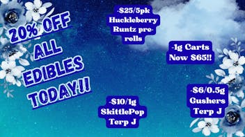 Nature’s ReLeaf Daily Deals/ Medible Monday