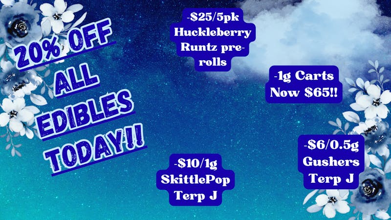 Nature’s ReLeaf Daily Deals/ Medible Monday