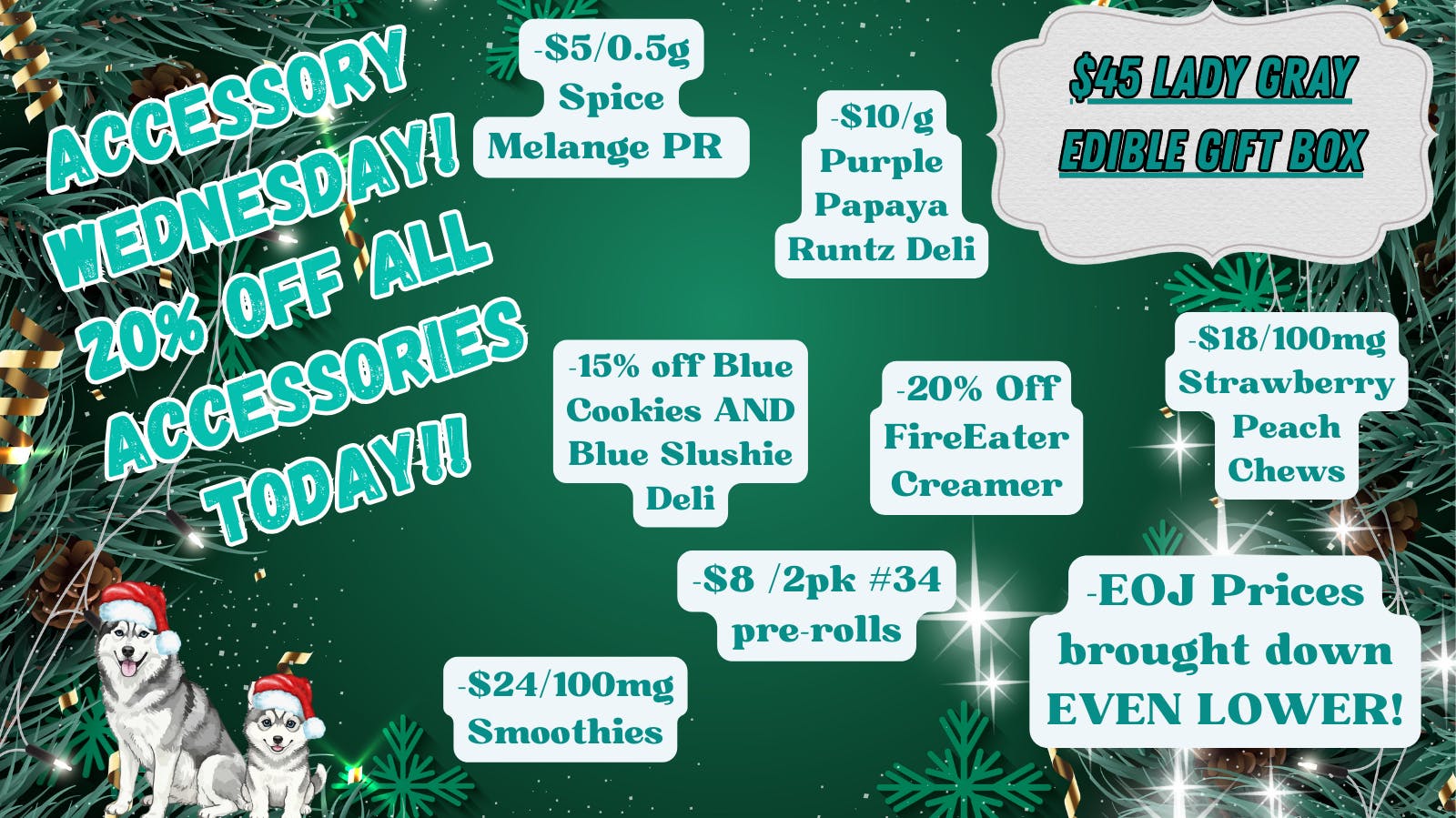 Nature’s ReLeaf $45 Lady Gray Gift Boxes!!!