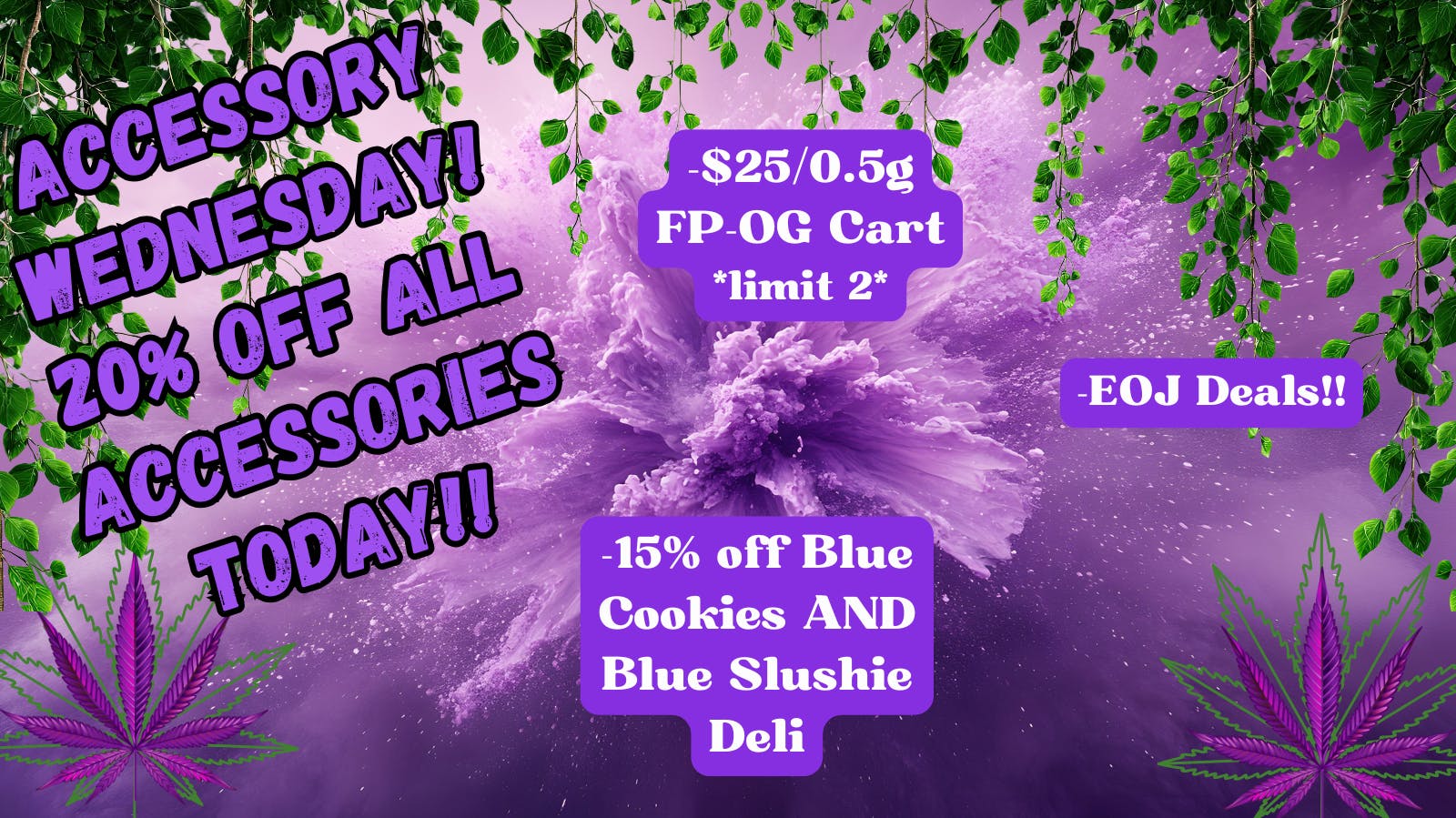 Nature’s ReLeaf $25/0.5g FP-OG Cart!