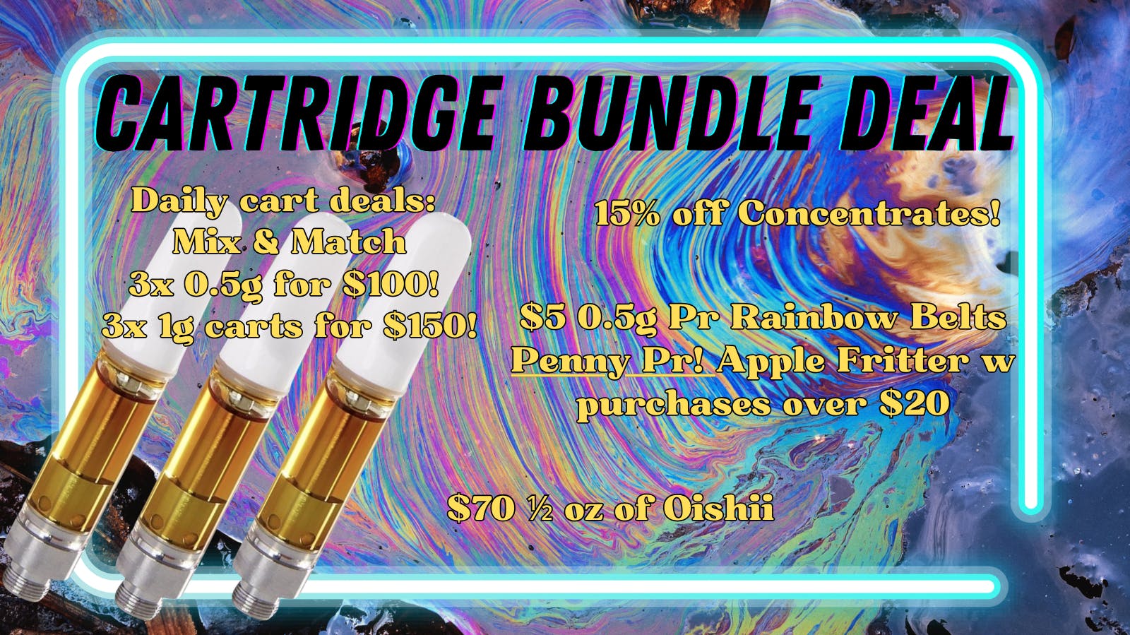 Nature’s ReLeaf Get a Penny Pre-roll w/ Purchases over $20!!