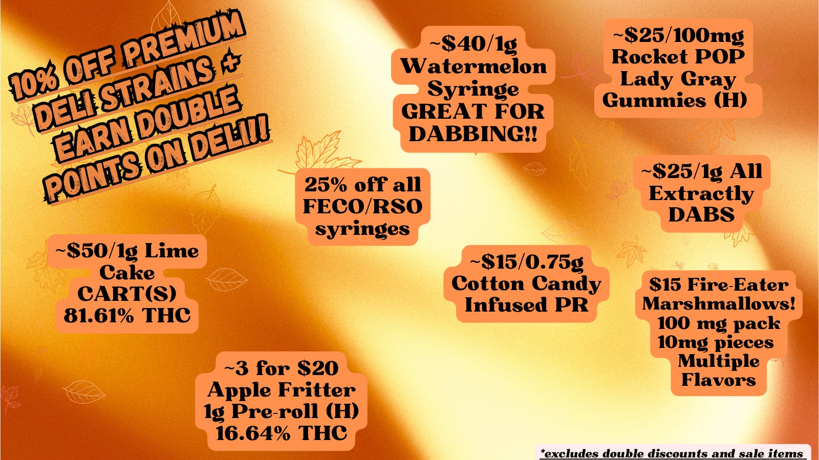 Nature’s ReLeaf Labor Day Deals STILL ROLLING!!
