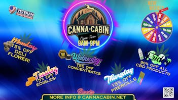 Canna-Cabin Weekly Daily Deals