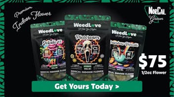 Mercy Wellness of Cotati WeedLove 1/2 oz Flower - ONLY $75