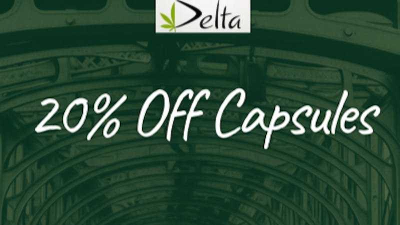 Delta Health and Wellness 20% Off Capsules