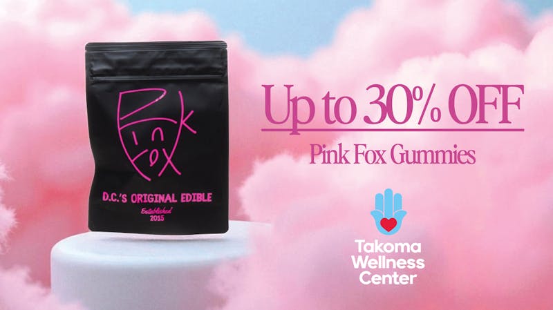 Takoma Wellness Center UP TO 30% OFF PINK FOX GUMMIES