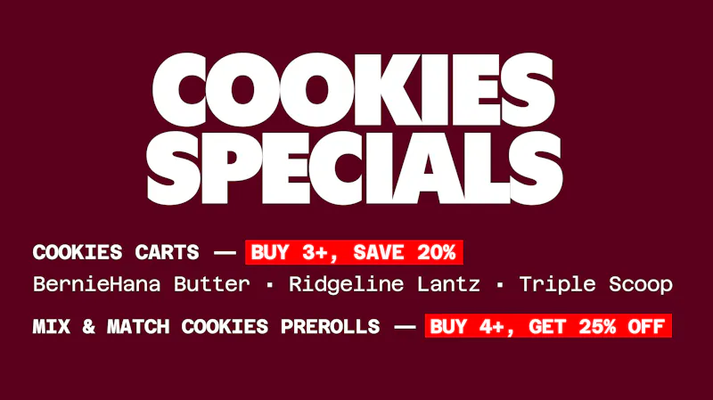 Takoma Wellness Center COOKIES SPECIALS