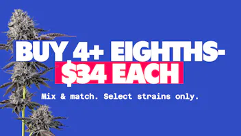 Takoma Wellness Center Buy 4 eighths for $34 each