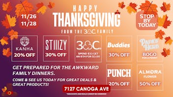 Coast to Coast Canoga GOBBLE GOBBLE UP THESE THANKSGIVING DEALS!