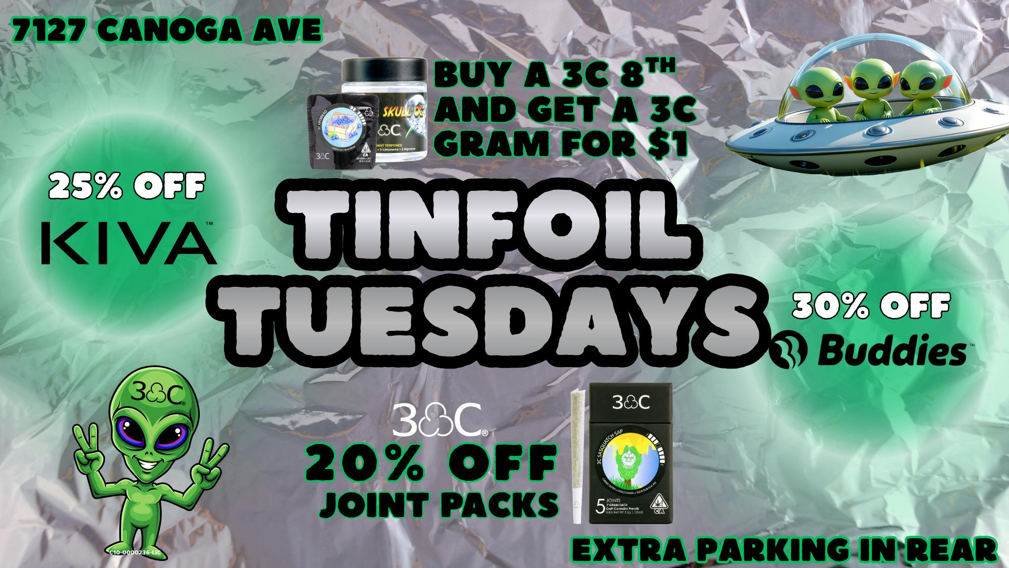 Coast to Coast Canoga TINFOIL TUESDAYS
