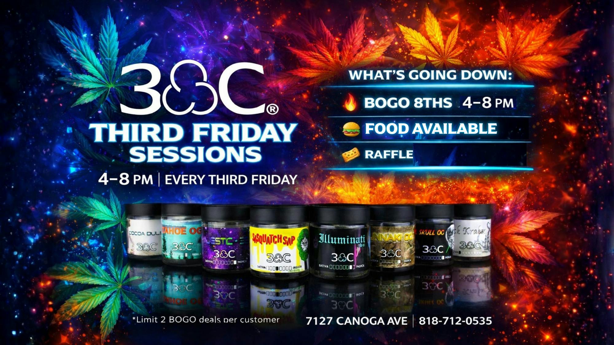 Coast to Coast Canoga 3C 3RD FRIDAYS!