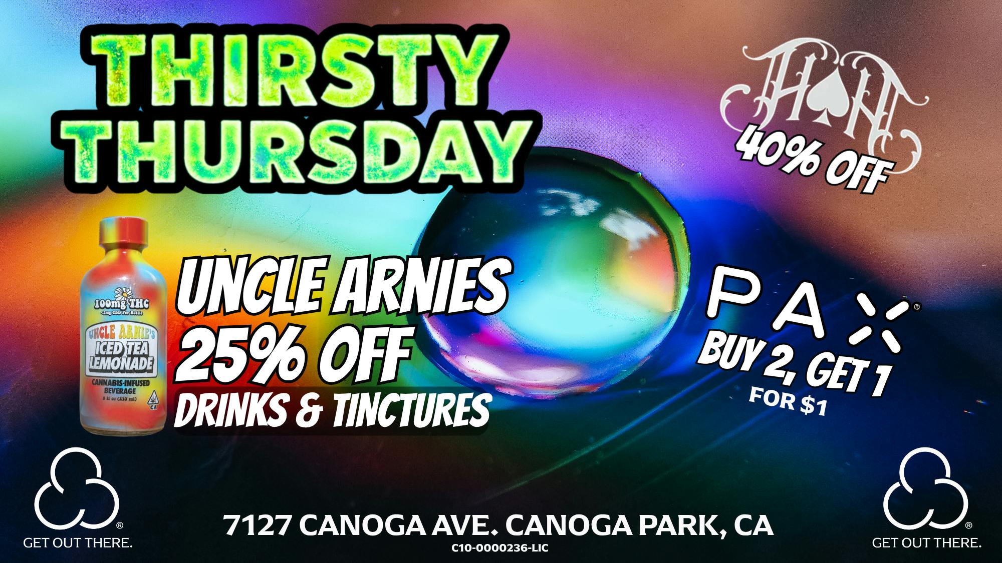Coast to Coast Canoga 💧❄️ THIRSTY THURSDAY ❄️💧 Cool deals. Strong sips