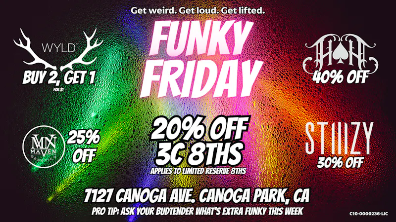 Coast to Coast Canoga 🔥 FUNKY FRIDAY @ 3C 🔥