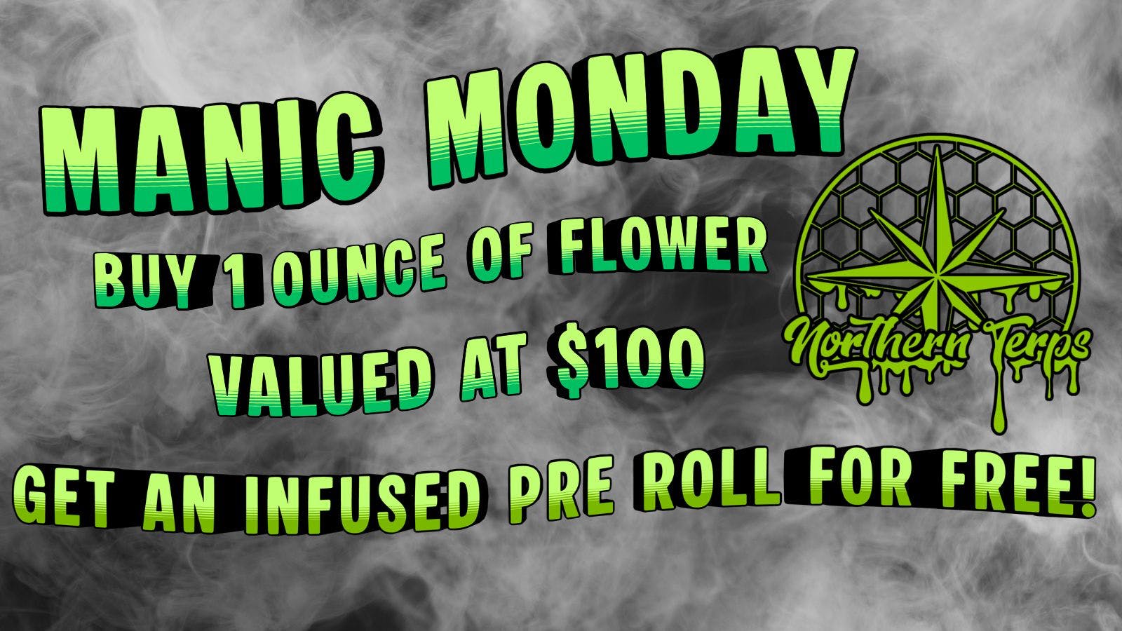 Northern Terps MANIC MONDAY DEAL
