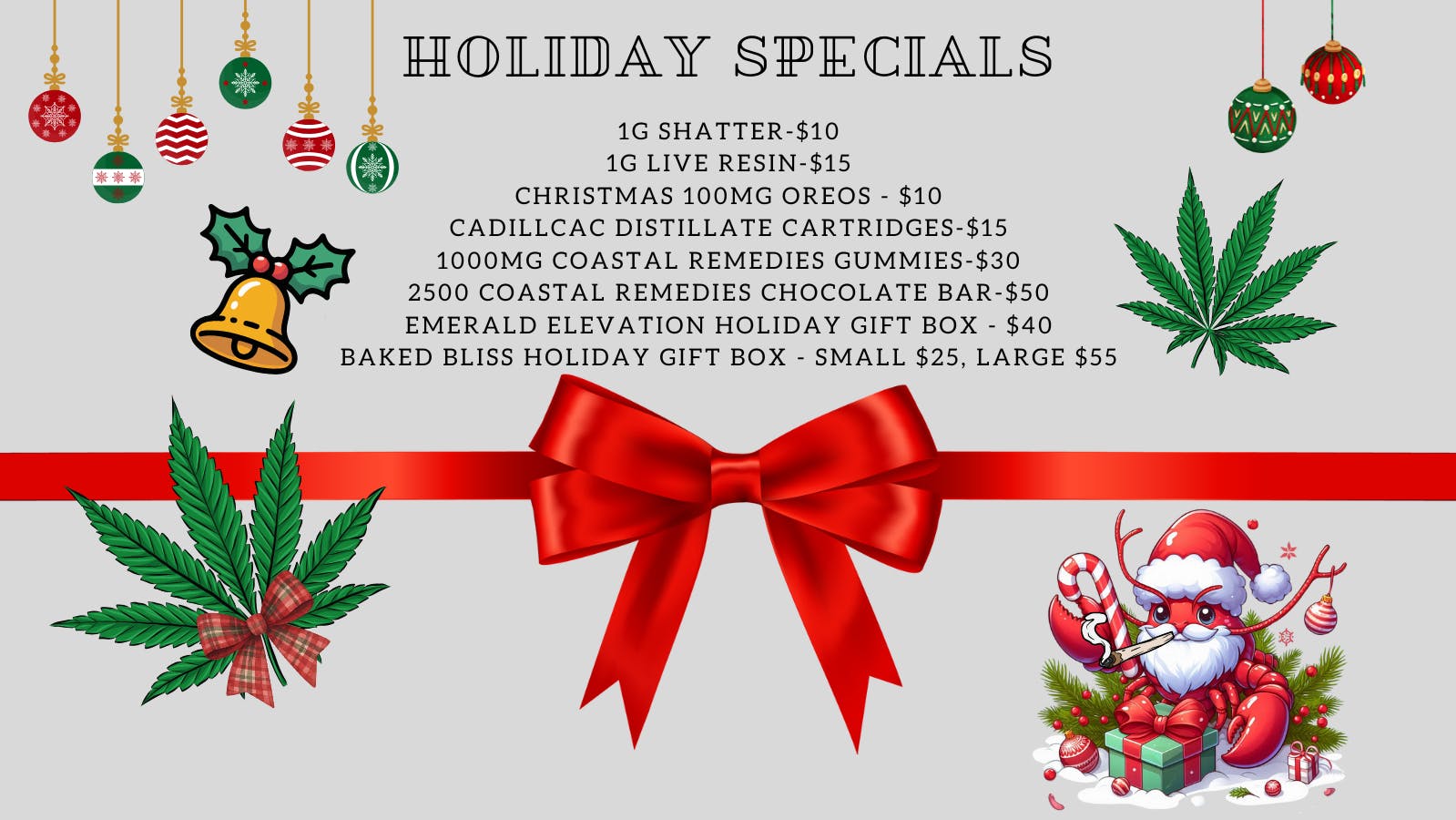 Marks Organix Inc Marks Organix Holiday Deals!
