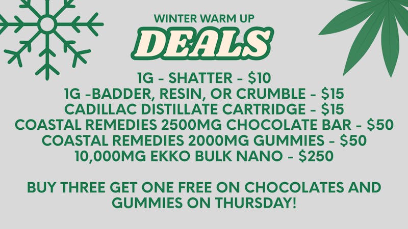 Marks Organix Inc Marks Organix Winter Warm Up Deals