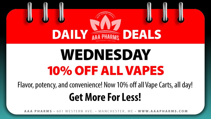 AAA PHARMS Wednesday Deal - 10% Off Cartridges