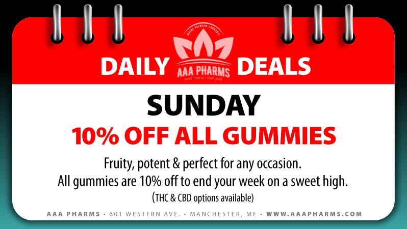 AAA PHARMS Sunday Deal - 10% Off Gummies!