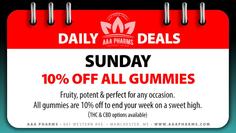 AAA PHARMS Sunday Deal - 10% Off Gummies!