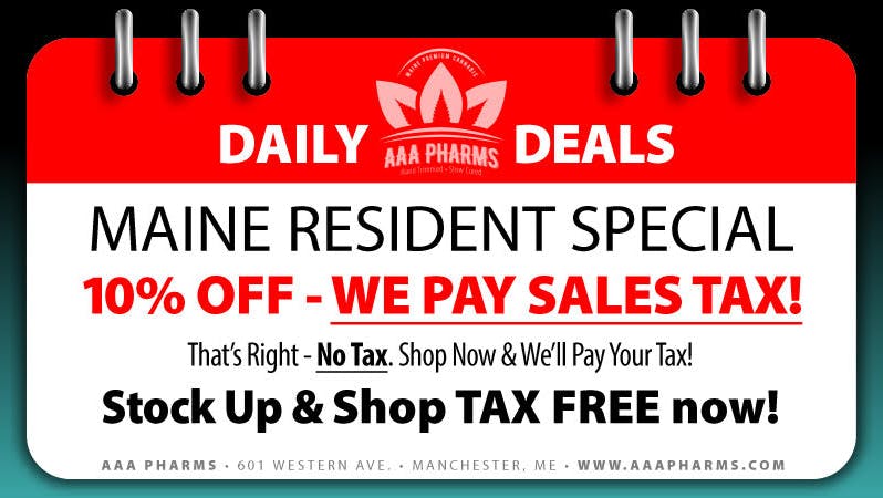 AAA PHARMS MAINE RESIDENT DISCOUNT