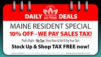 AAA PHARMS MAINE RESIDENT DISCOUNT