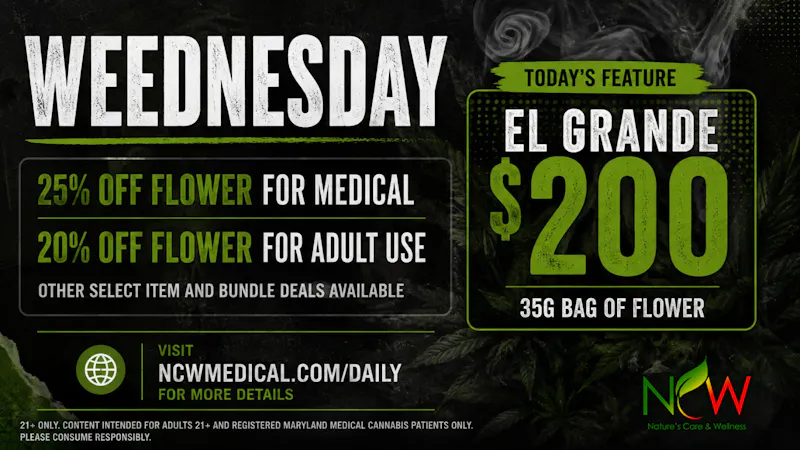 Nature's Care & Wellness Weednesday at NCW