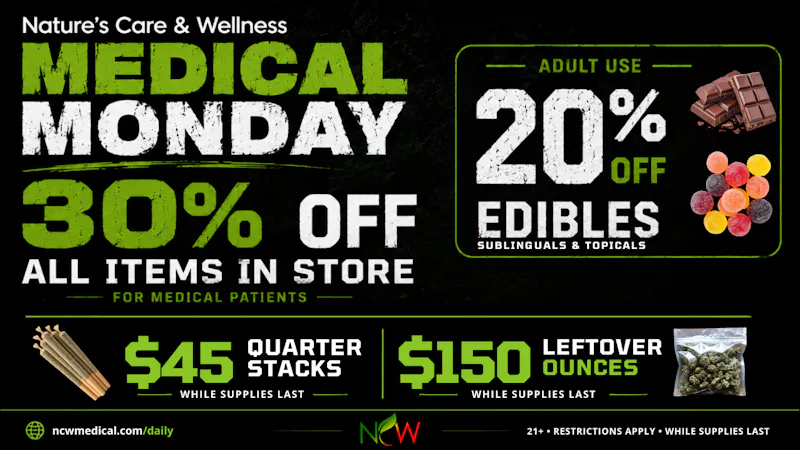 Nature's Care & Wellness Medical Monday at NCW