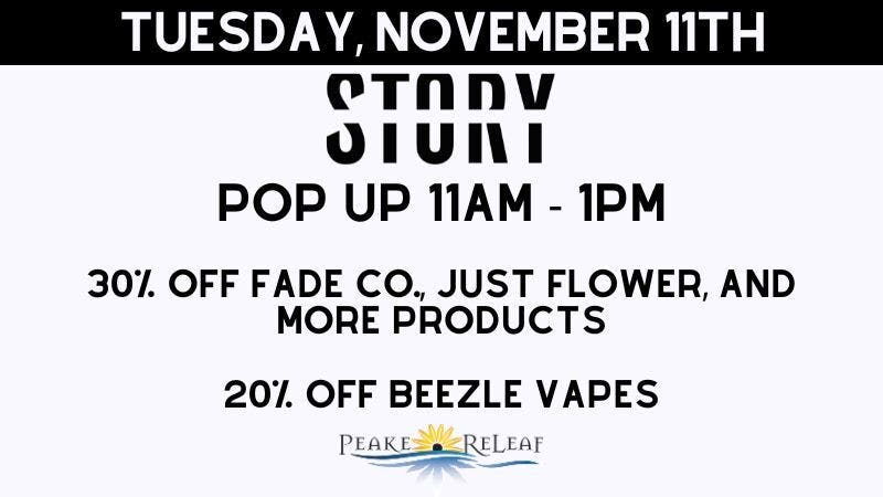 Peake ReLeaf 30% off Fade Co Products!