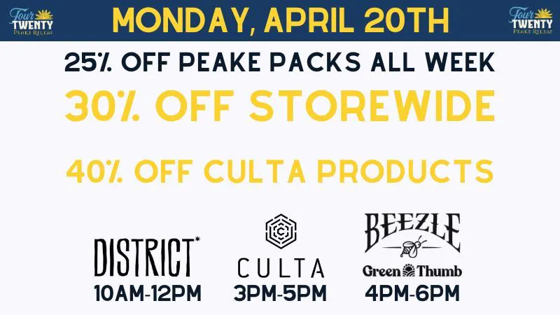 Peake ReLeaf 30% off Storewide!!