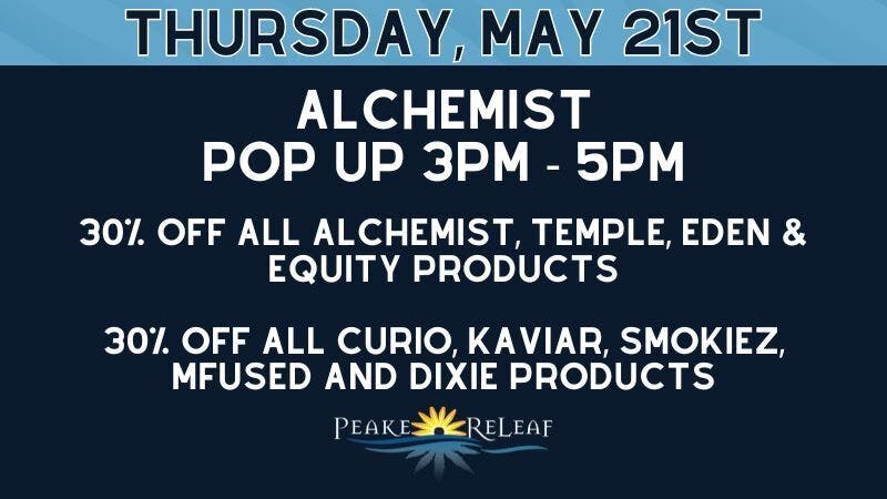 Peake ReLeaf 30% off all Alchemist & Curio!