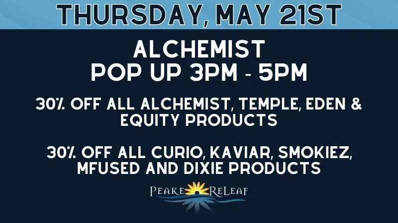 Peake ReLeaf 30% off all Alchemist & Curio!