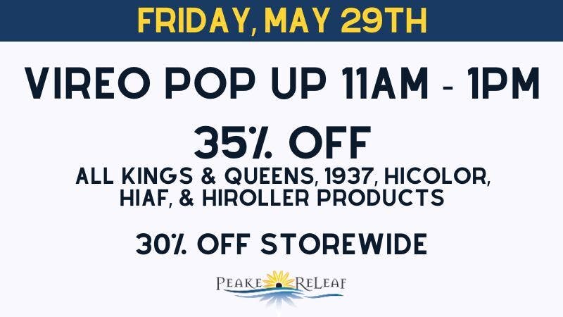 Peake ReLeaf 30% off Storewide!