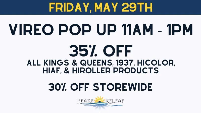 Peake ReLeaf 30% off Storewide!