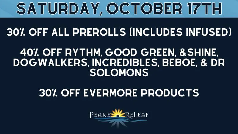 Peake ReLeaf 30% off all Evermore products!