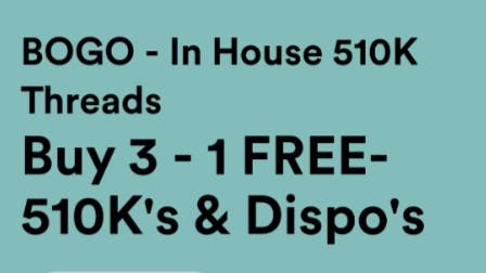 Strawberry Fields Apothecary Buy 3 Get 1 Free All 510 Thread and Dispos