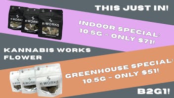 Kannabis Works K-WORKS FLOWER SPECIAL